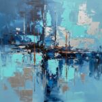 blue ocean by Armuth Art